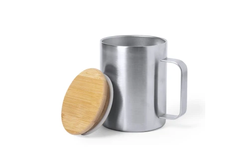 Mug thermique personnalisé Ricaly en acier inoxydable de 350 ml