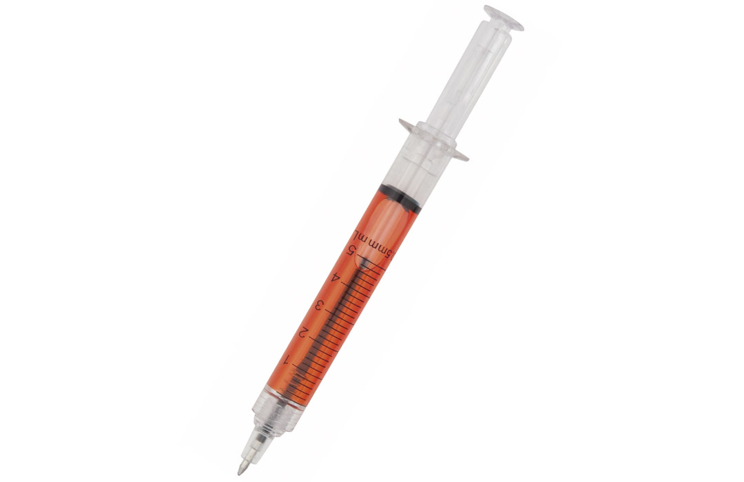Acheter 4x stylos seringue nouveauté liquide seringue stylo à bille médecin  infirmière hôpital médical cadeau amusant
