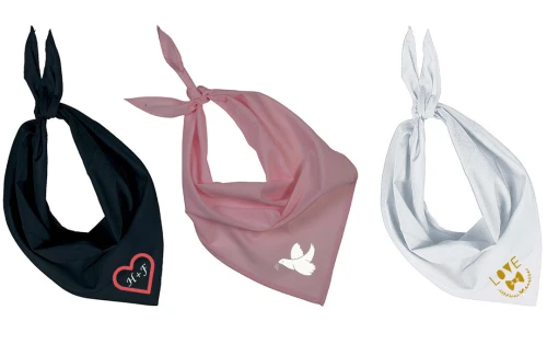 Bandana personnalisé pour mariage