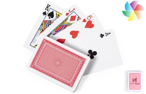 Jeu de cartes publicitaire personnalisé pas cher Picas 