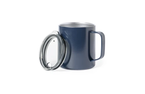 Tasse isotherme personnalisée Hanna en acier inoxydable de 420 ml