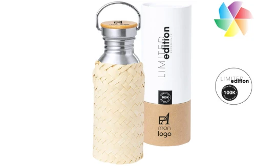 Gourde personnalisée inox haut de gamme en édition limitée Ninvux 600 ml