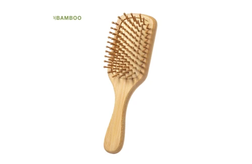 Brosse à cheveux personnalisée Aveiro en bambou