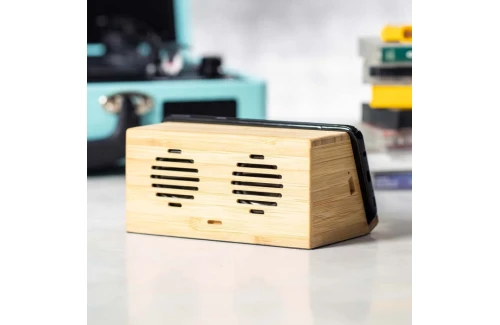 Enceinte connecté personnalisée haut-parleur chargeur à induction sans fil Zaphir