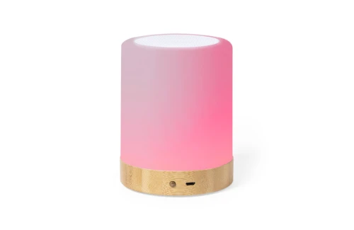 Enceinte lumineuse à led haut-parleur Bluetooth® personnalisé Nalow