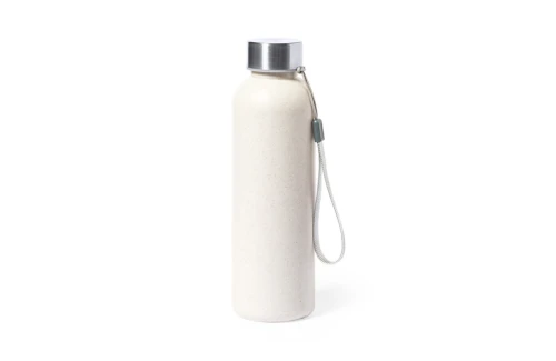 Bouteille personnalisée en PE veiné avec bouchon en inox Wistel 600 ml