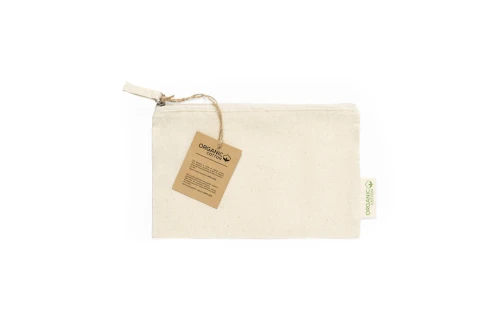 Trousse maquillage personnalisée Plumok pochette en coton bio