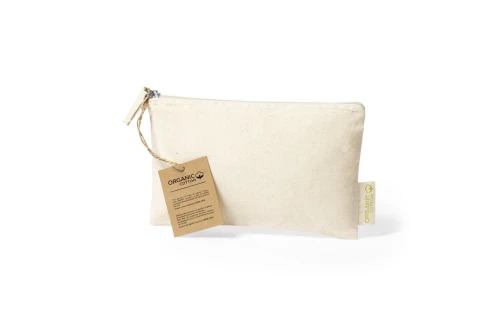 Trousse maquillage personnalisée Plumok pochette en coton bio