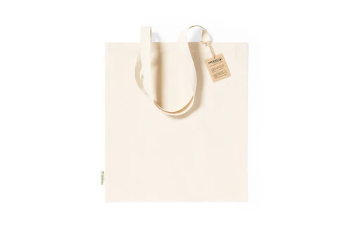 Tote bag personnalisable en coton bio naturel recyclé certifié GOTS Rumel