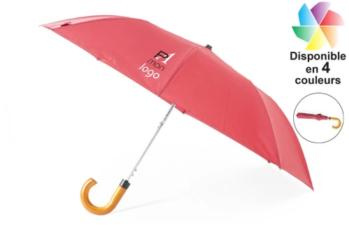 Parapluie pliable personnalisé recyclé à ouverture automatique Branit