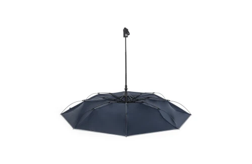 Mini parapluie pliable personnalisé automatique en RPET recyclé Nereus