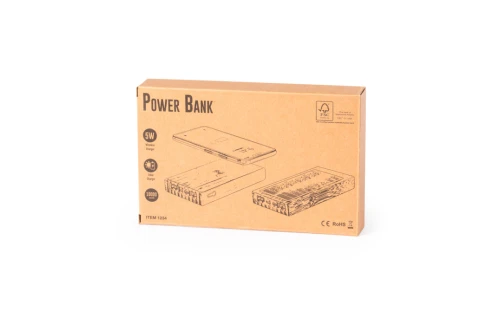 Batterie externe personnalisable powerbank charge solaire Diuk 10 000 mAh