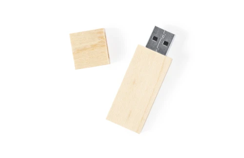 Clé USB personnalisée 16 Go en bois Nokex made in Europe