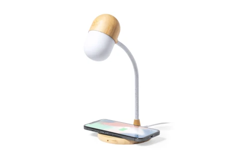 Lampe de bureau multifonction personnalisée avec chargeur et haut-parleur Lars