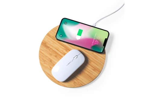 Tapis souris personnalisé Bistol à chargeur induction sans fil 10W intégré