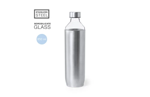 Bouteille personnalisée en verre borosilicaté de haute qualité Ivisur 850 ml