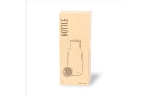 Bouteille personnalisée en verre borosilicaté avec bouchon liège Ricadel 800 ml