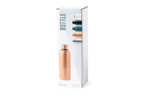 Bouteille personnalisée en acier inoxydable à couleur métallique Pigot 800 ml