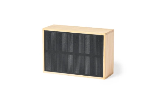 Enceinte Bluetooth® haut-parleur personnalisable à panneaux solaires Laurens