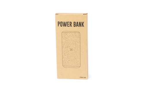 Batterie externe personnalisable powerbank chargeur sans fil Limerick 8 000 mAh