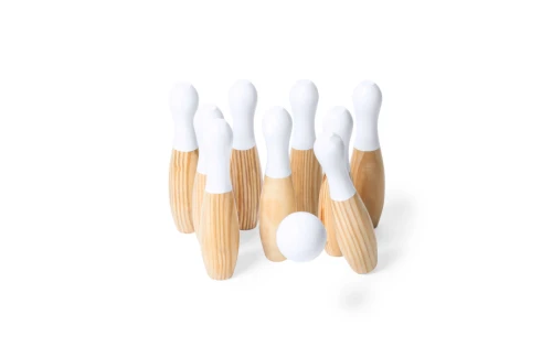 Jeu de bowling personnalisé quilles en bois Spare