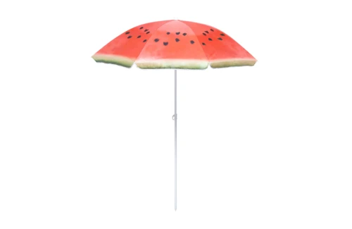 Parasol de plage personnalisé Chaptan à motifs de fruits