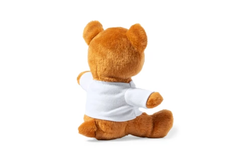 Ourson peluche personnalisé avec t-shirt blanc Sincler