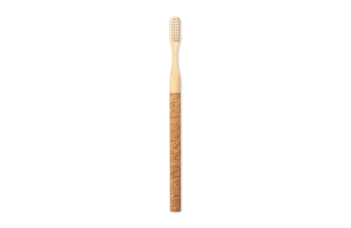 Brosse à dents personnalisée Piglet manche liège et corps bambou