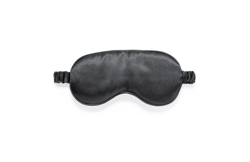 Masque de nuit personnalisé Brenda en satin doux avec élastique