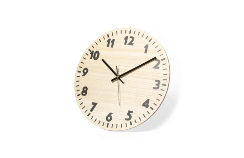 Horloge personnalisée en bois pendule murale Yustry