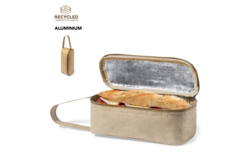 Lunch box porte sandwich thermique personnalisable en papier recyclé laminé Batuk