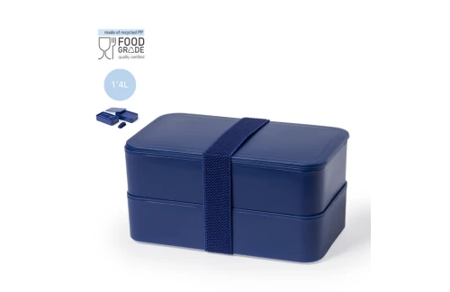 Lunch box personnalisée Vilma boite repas sans BPA avec couverts