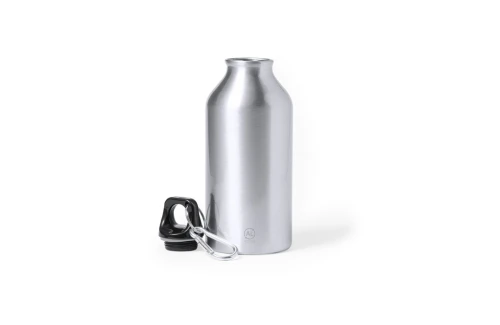 Gourde publicitaire en aluminium recyclé finition mat Seirex 400 ml