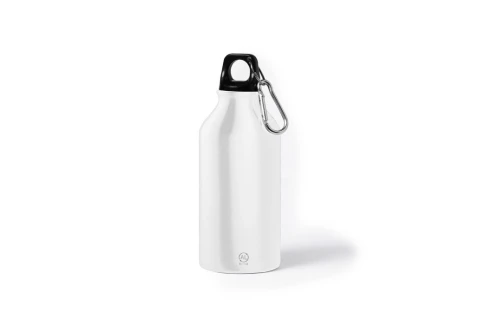 Gourde publicitaire en aluminium recyclé finition mat Seirex 400 ml