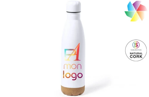 Bouteille personnalisée en acier inox pour marquage sublimation Pooch 750 ml