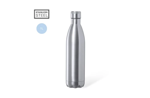 Bouteille personnalisée en acier inoxydable brillant Heytun 1 litre