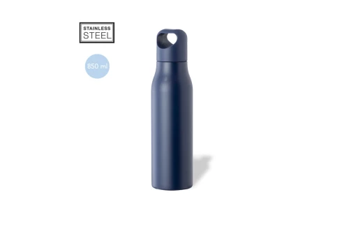 Bouteille personnalisée en acier inox avec poignée de transport Tocker 850 ml