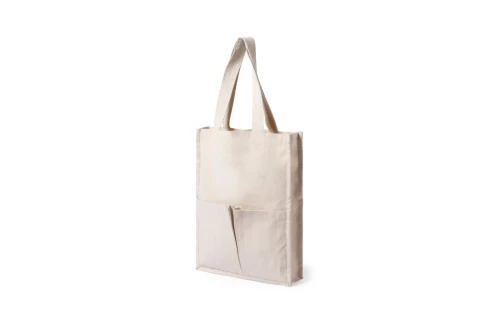 Sac shopping personnalisé en coton épais naturel Trokal