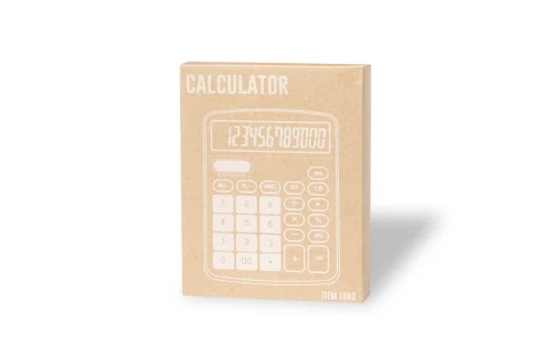 Calculatrice personnalisé à 12 chiffres Tueris aluminium et ABS