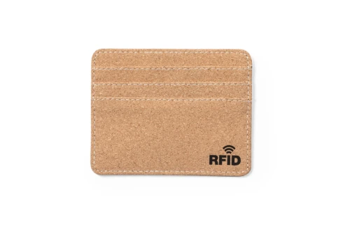 Porte cartes personnalisé RFID Reylox en liège naturel