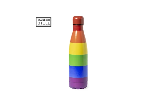 Bouteille personnalisée LGBT au couleur arc en ciel Jedet