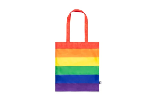 Tote bag personnalisée LGBT sac recyclé au couleur arc en ciel Rubiros