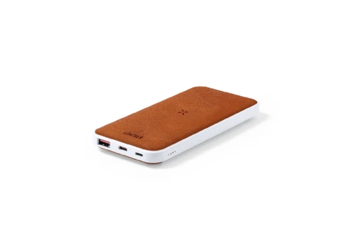 Batterie externe personnalisable powerbank à dessus cuir Yerry 8000 mAh