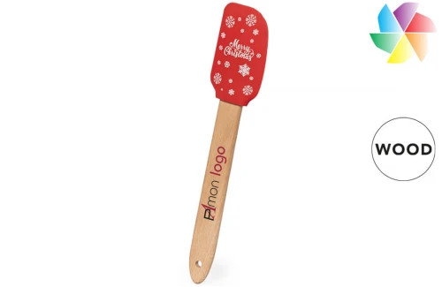 Maryse personnalisable spatule en silicone à motifs de Noël Margat 