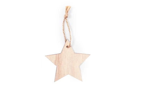 Ensemble d'ornement de Noël personnalisé kit 4 pièces en bois Fultom