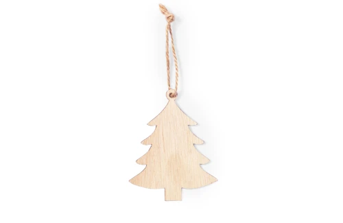 Ensemble d'ornement de Noël personnalisé kit 4 pièces en bois Fultom