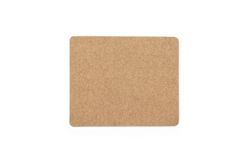 Tapis de souris bureau personnalisé Tonya format rectangle en liège naturel