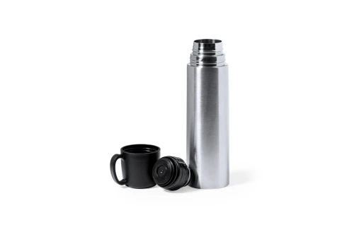 Thermos personnalisé en inox avec bouchon gobelet de grande capacité Tibber