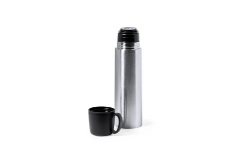 Thermos personnalisé en inox avec bouchon gobelet de grande capacité Tibber