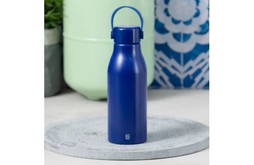 Gourde personnalisée en aluminium recyclé à finition satinée Perpok 700 ml